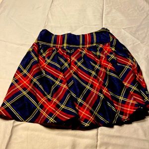 Kidpik Girls Size 10 Plaid Skirt, NWT